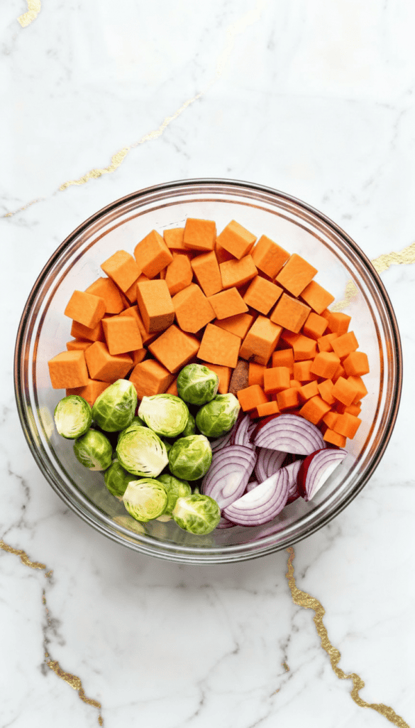 Vegan Maple Balsamic Veggie Bake