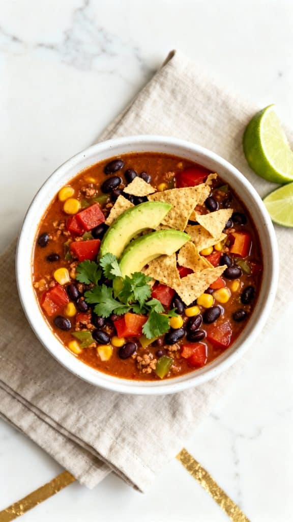 Vegan Taco Soup