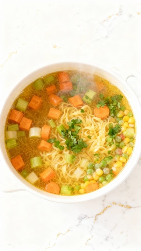 Vegetable Noodle Soup