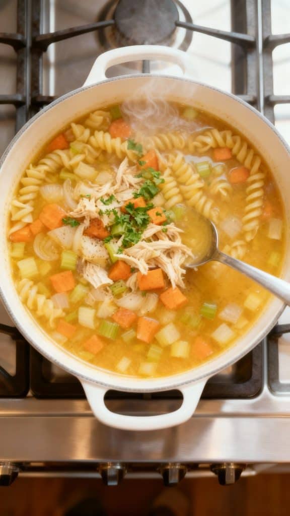 Vegan Chicken Noodle Soup