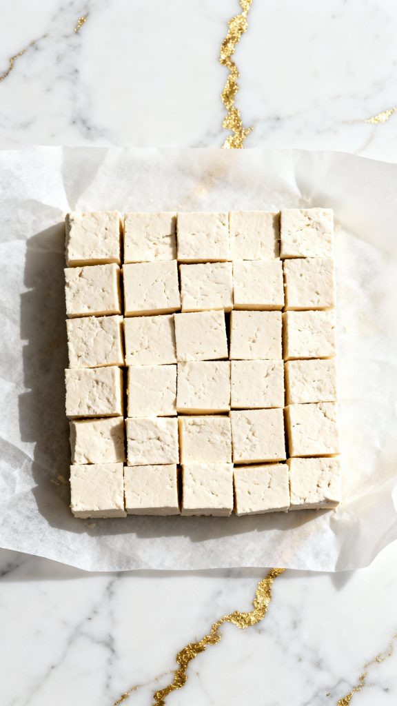 Vegan Apple Cider Tofu with Roasted Veggies