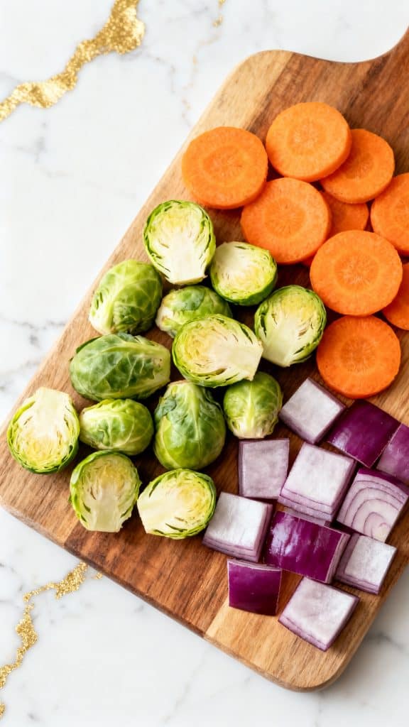 Vegan Apple Cider Tofu with Roasted Veggies