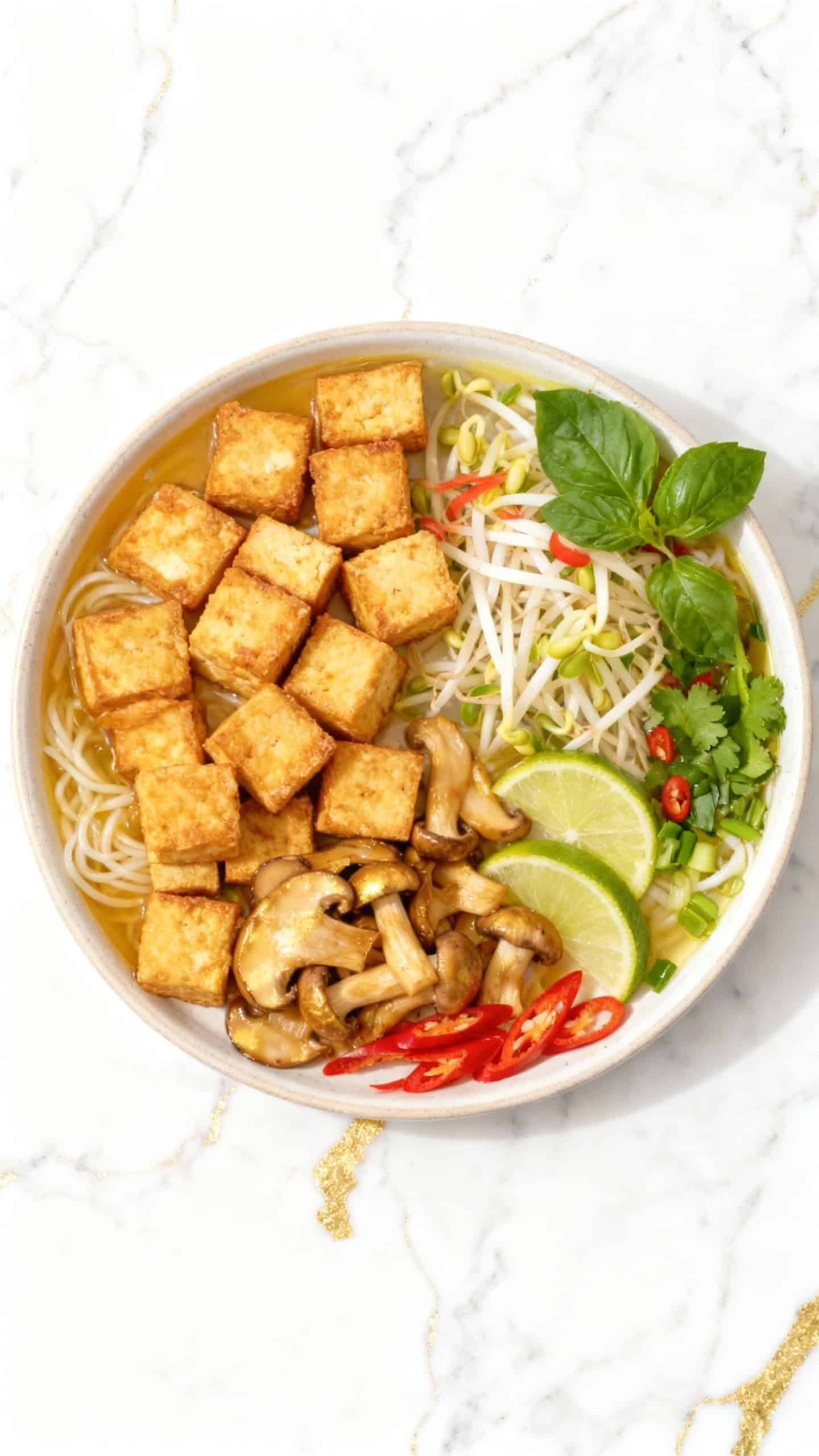 Vegan Pho (Vietnamese Noodle Soup)