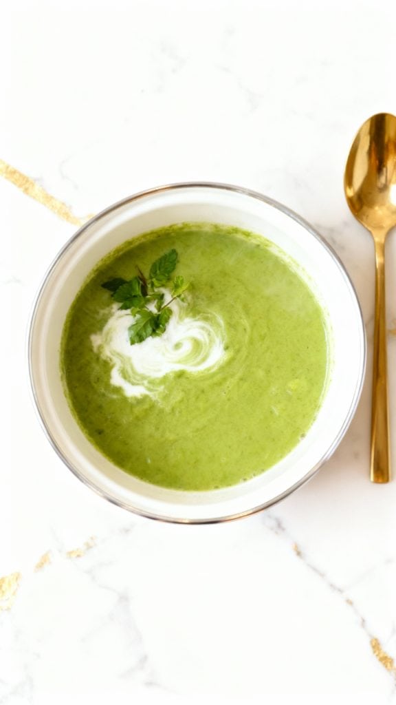 Vegan Broccoli Potato Soup