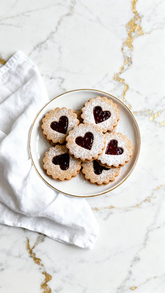 Vegan Linzer Cookies