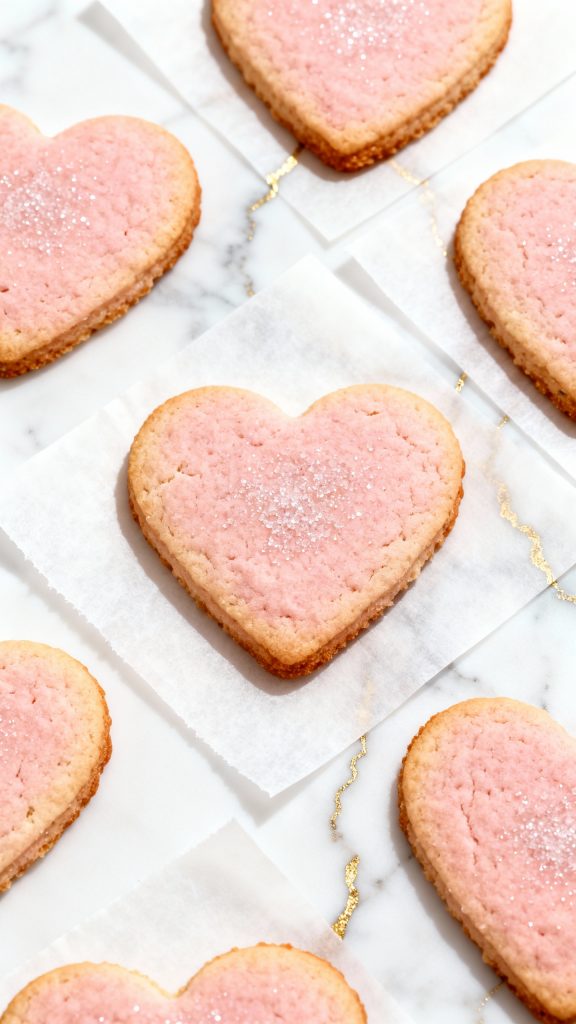 Heart Beet Vegan Sugar Cookies