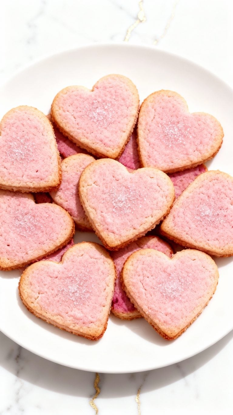Heart Beet Vegan Sugar Cookies