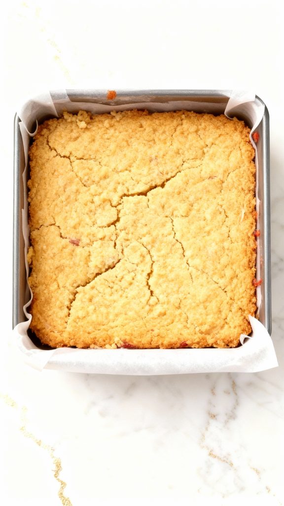 Vegan Strawberry Crumb Cake