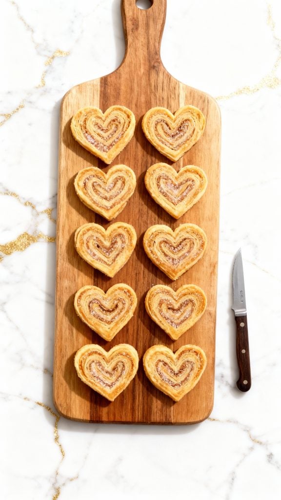 Vegan Puff Pastry Hearts
