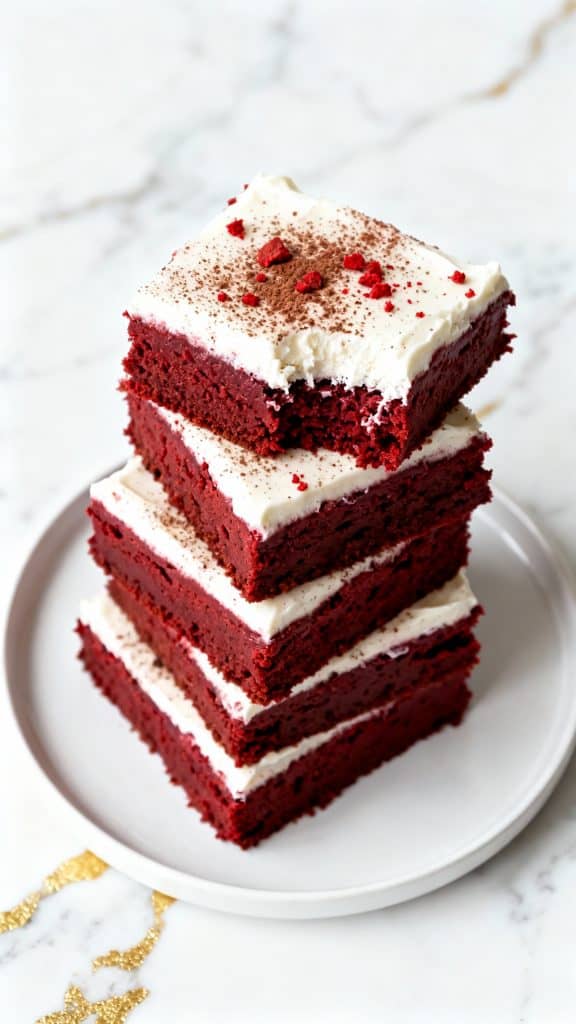 Vegan Red Velvet Bars