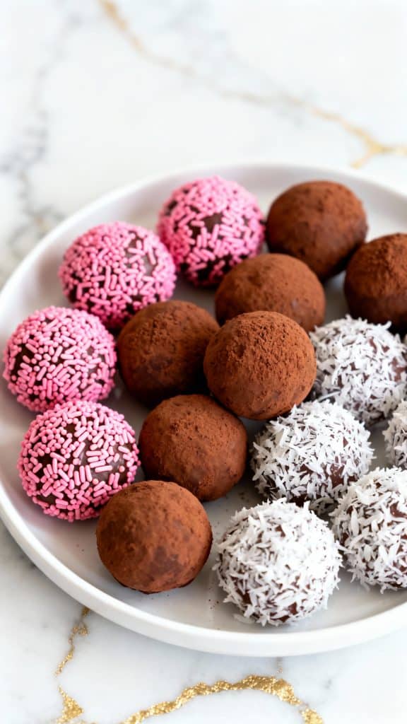 Vegan Valentine's Truffles
