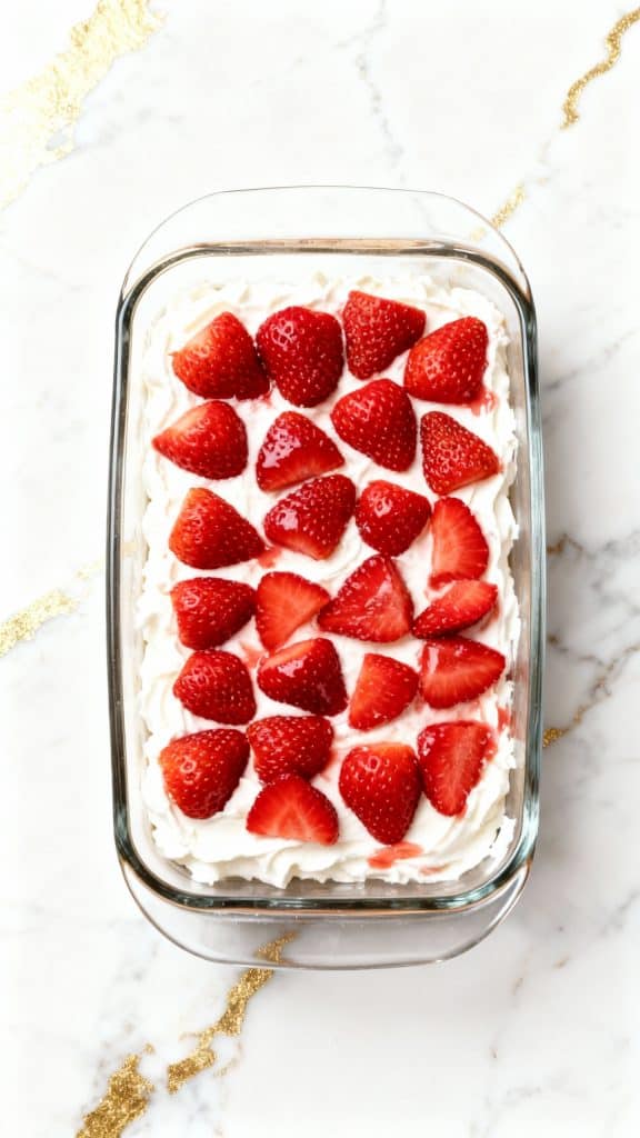 Vegan Strawberry Tiramisu
