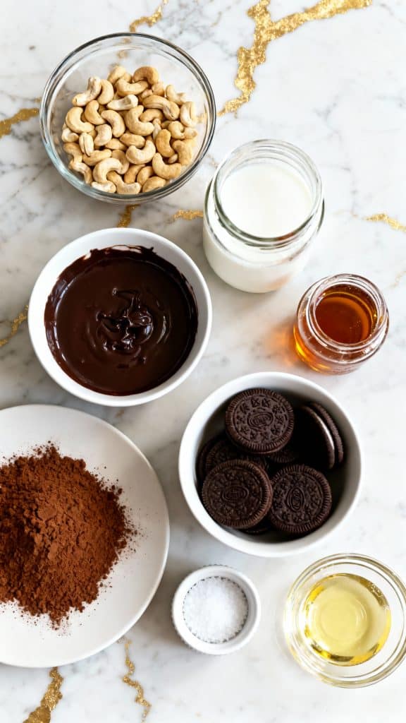 Easy Vegan Chocolate Cheesecake