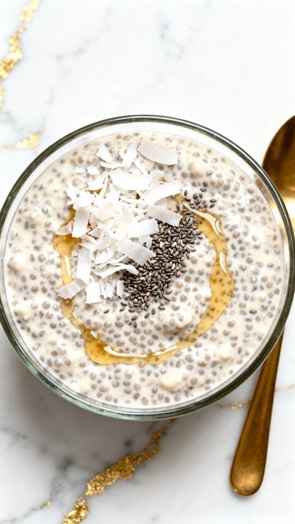 Vanilla Coconut Chia Pudding