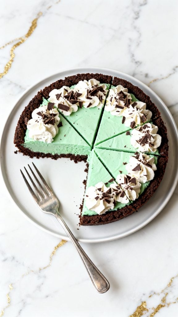 Vegan Grasshopper Pie