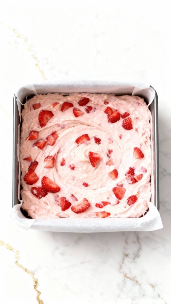 Vegan Strawberry Crumb Cake