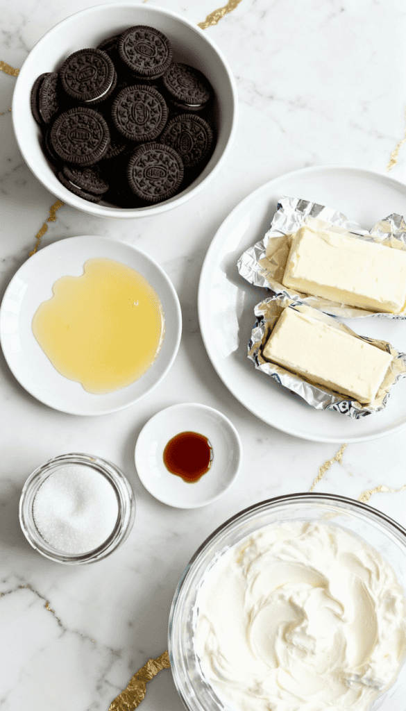 No-Bake Vegan Oreo Cheesecake