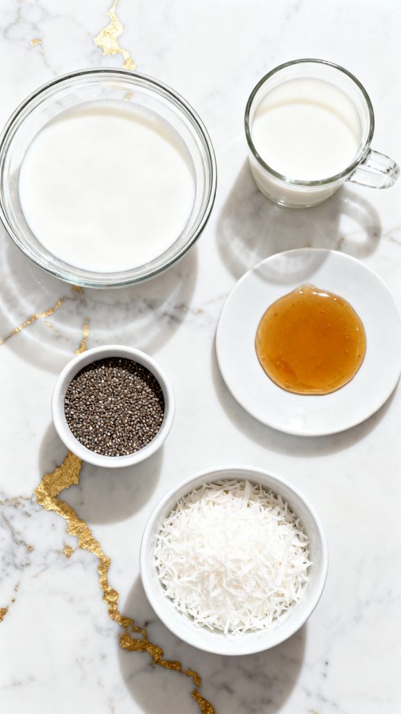 Vanilla Coconut Chia Pudding