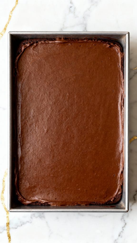 YUMMY Mint Frosted Fudgy Brownies