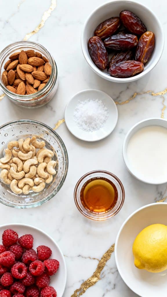 Raspberry Vegan Cheesecake &ndash; No-Bake & Dairy-Free