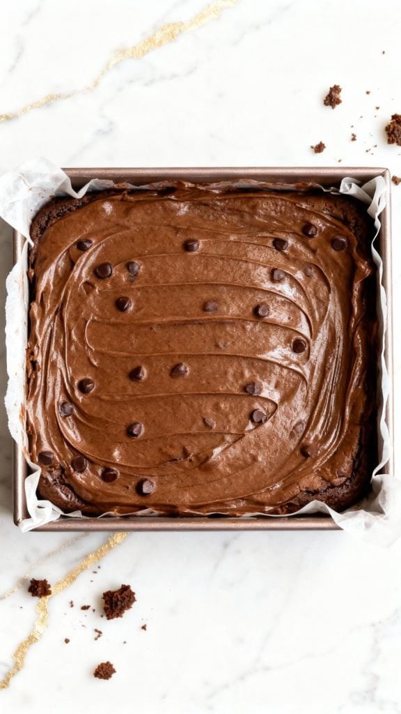 Vegan Shamrock Brownies