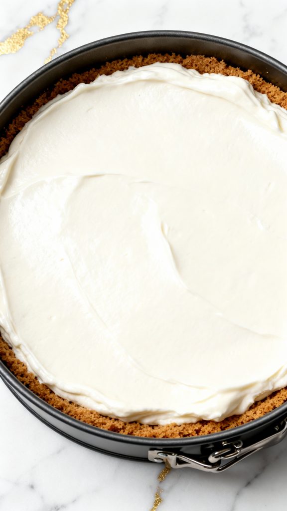 White Chocolate and Salted Caramel Cheesecake