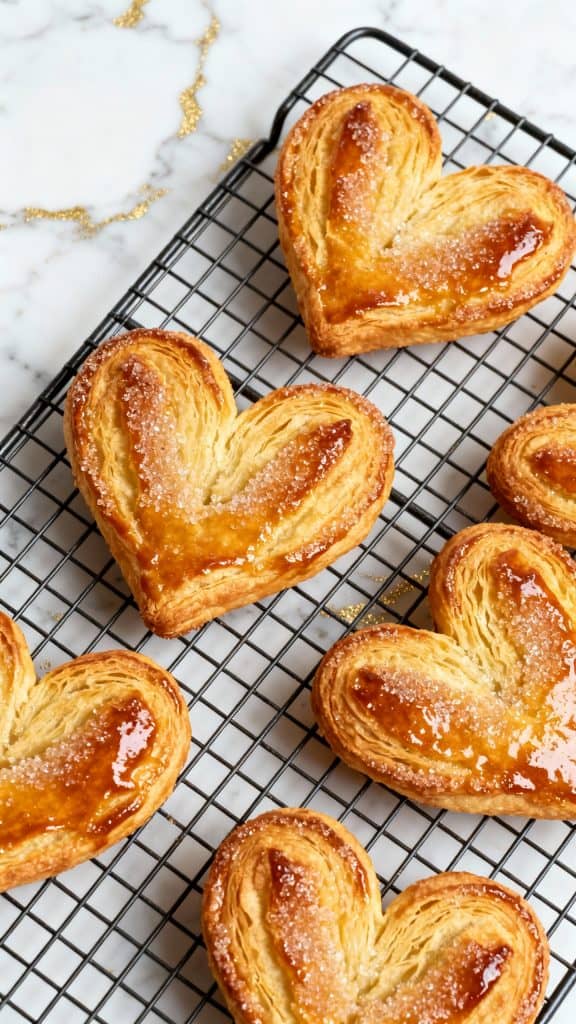 Vegan Puff Pastry Hearts