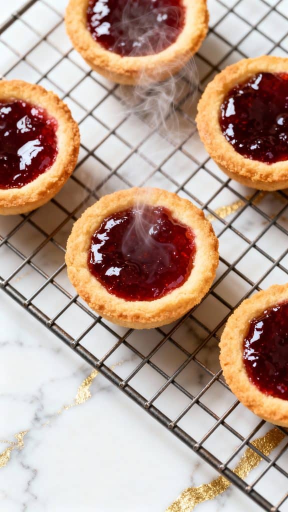 Vegan Raspberry Jam Tarts