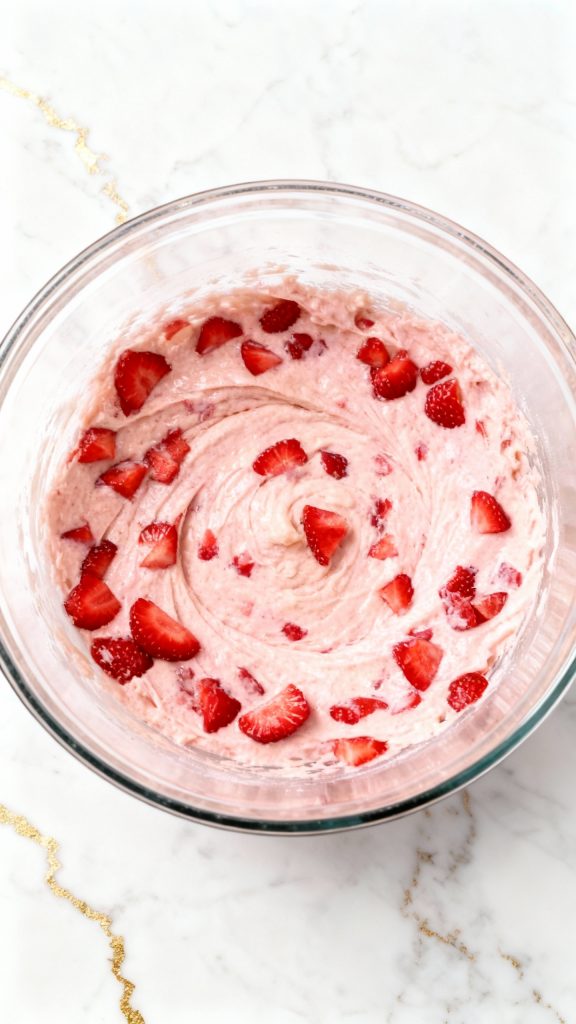 Vegan Strawberry Crumb Cake