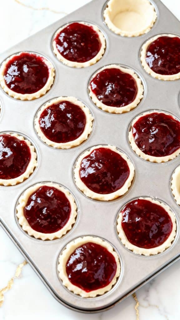 Vegan Raspberry Jam Tarts