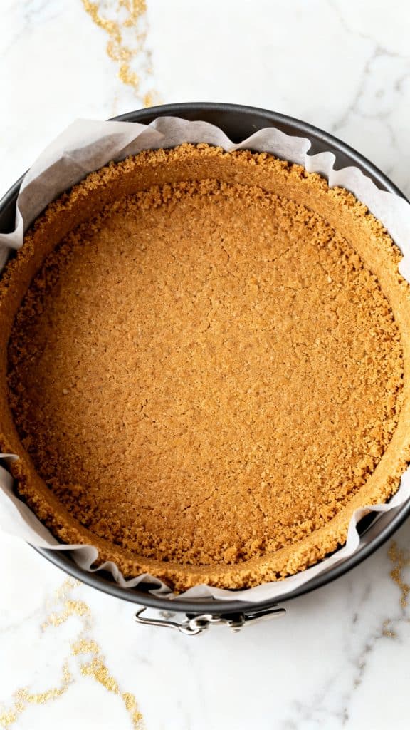 Vegan Pear Pecan Crumble Cheesecake