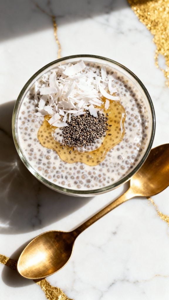 Vanilla Coconut Chia Pudding