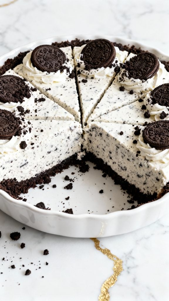 No-Bake Vegan Oreo Cheesecake