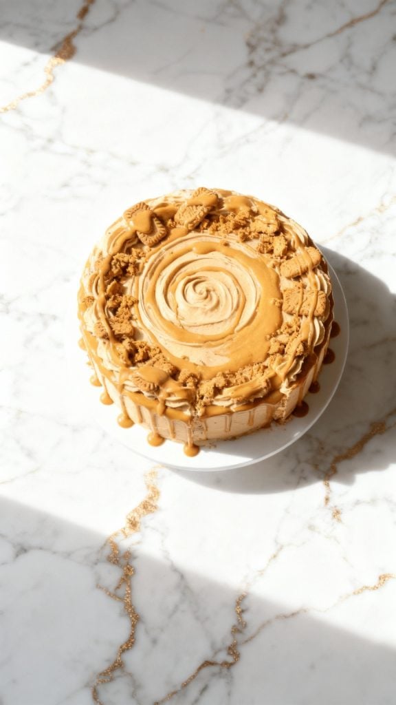 Vegan Biscoff Cookie Butter Cake