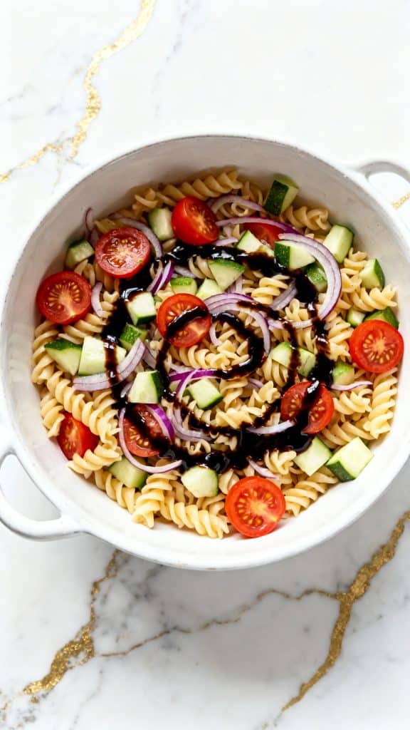 Balsamic Summer Pasta Salad