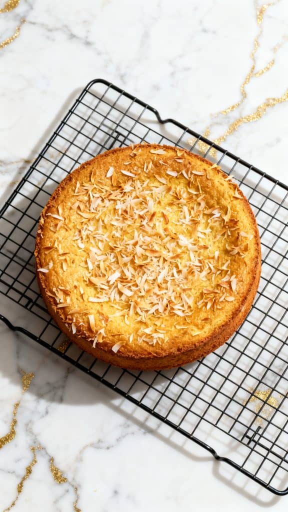 Vegan Mango Coconut Cake