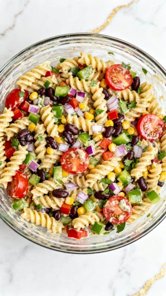 Vegan Southwest Pasta Salad
