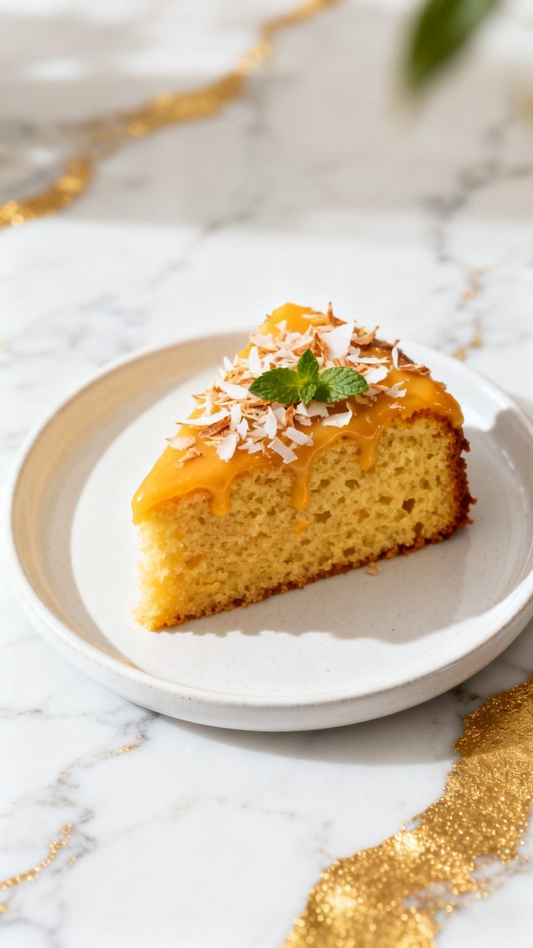 Vegan Mango Coconut Cake