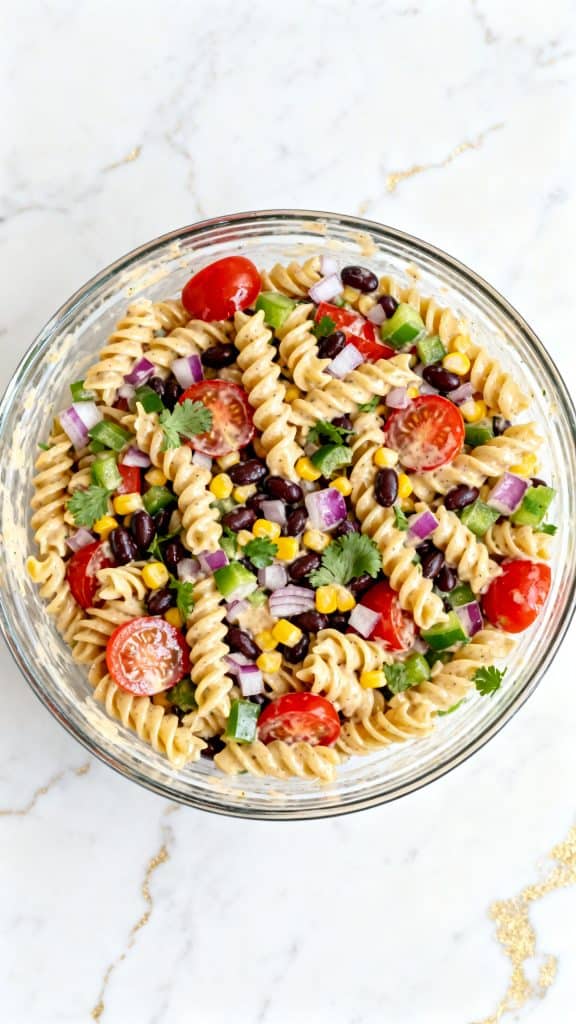 Vegan Southwest Pasta Salad