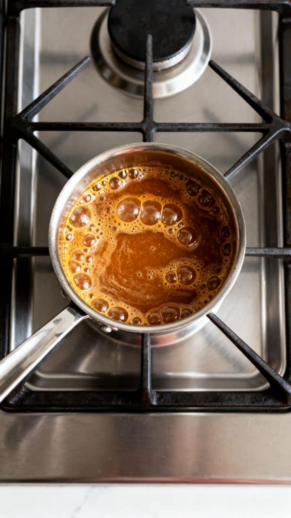 Vegan Caramel Apple Sheet Cake