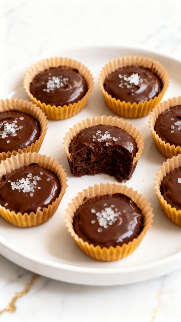 Vegan Chocolate Fudge Cups