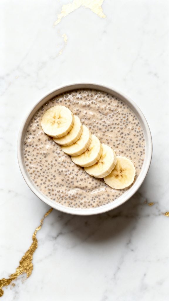 Vegan Banana Chia Pudding