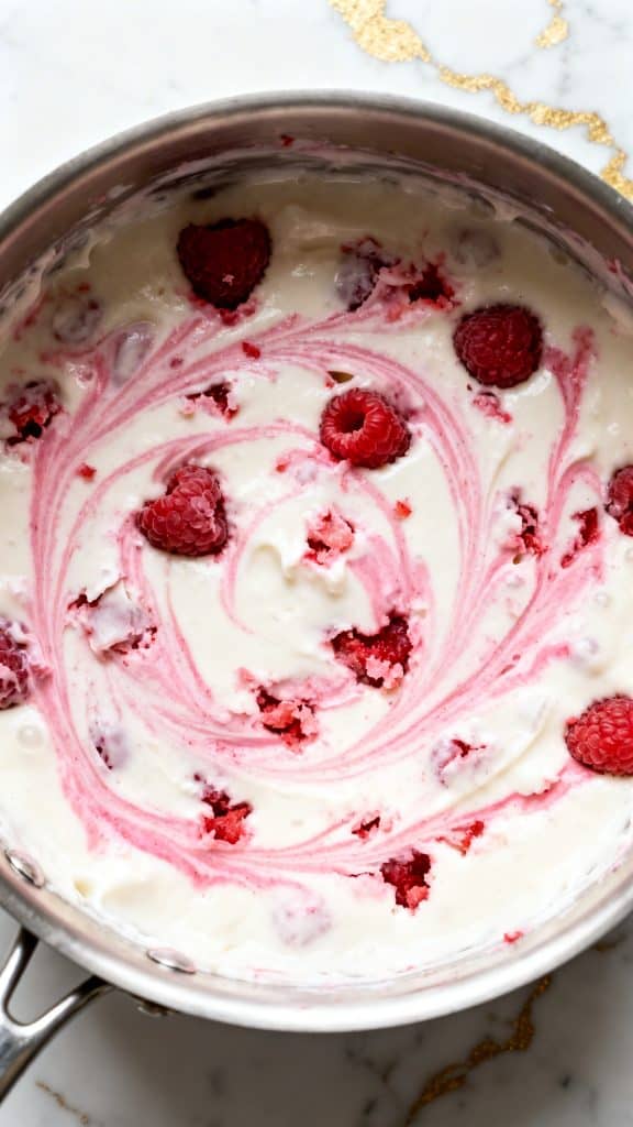 Raspberry Coconut Fudge