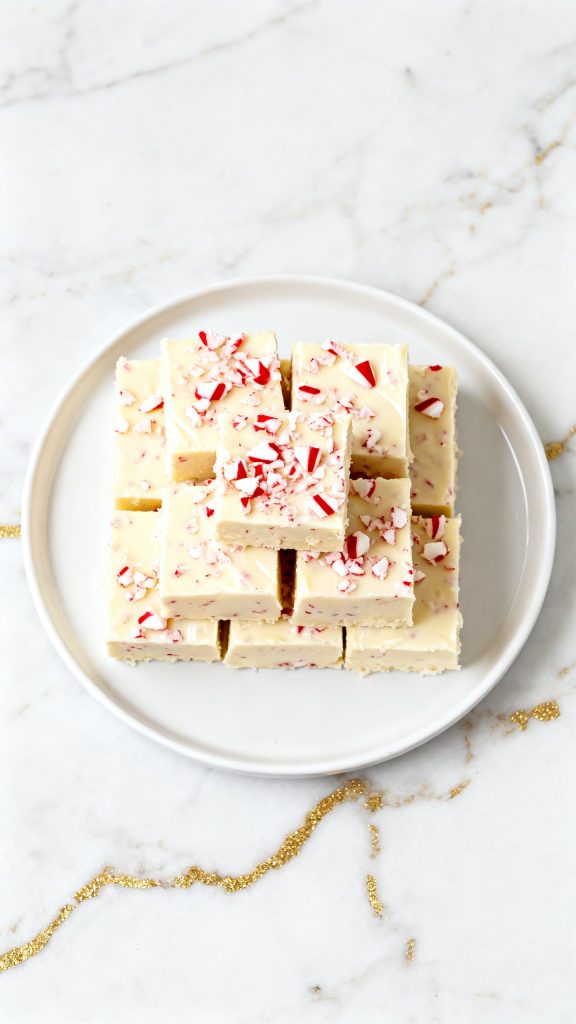 Candy Cane Fudge