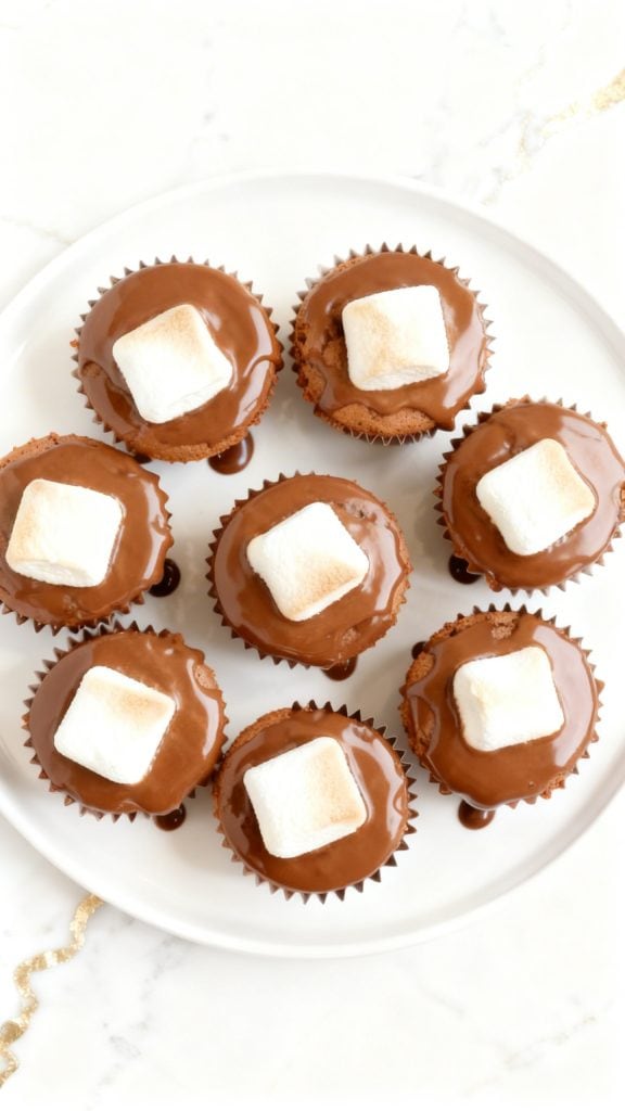 Chocolate Marshmallow Tea Cakes
