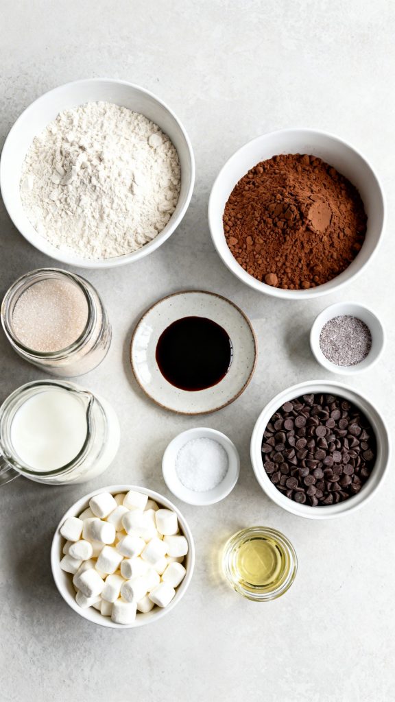 Chocolate Marshmallow Tea Cakes