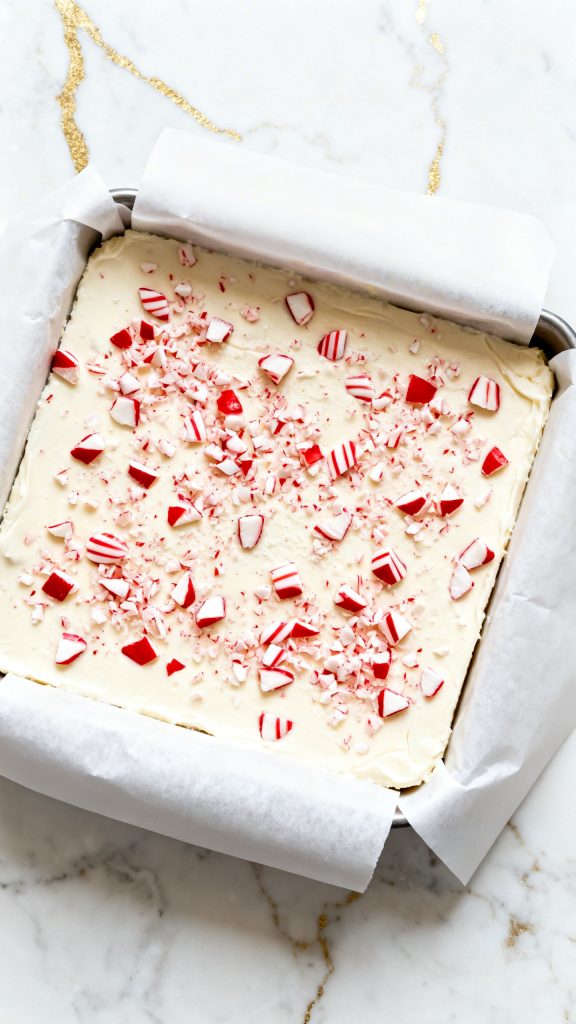 Candy Cane Fudge