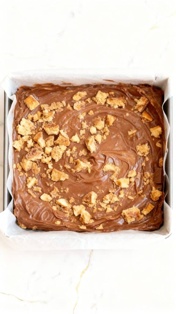 4-Ingredient Butterfinger Fudge