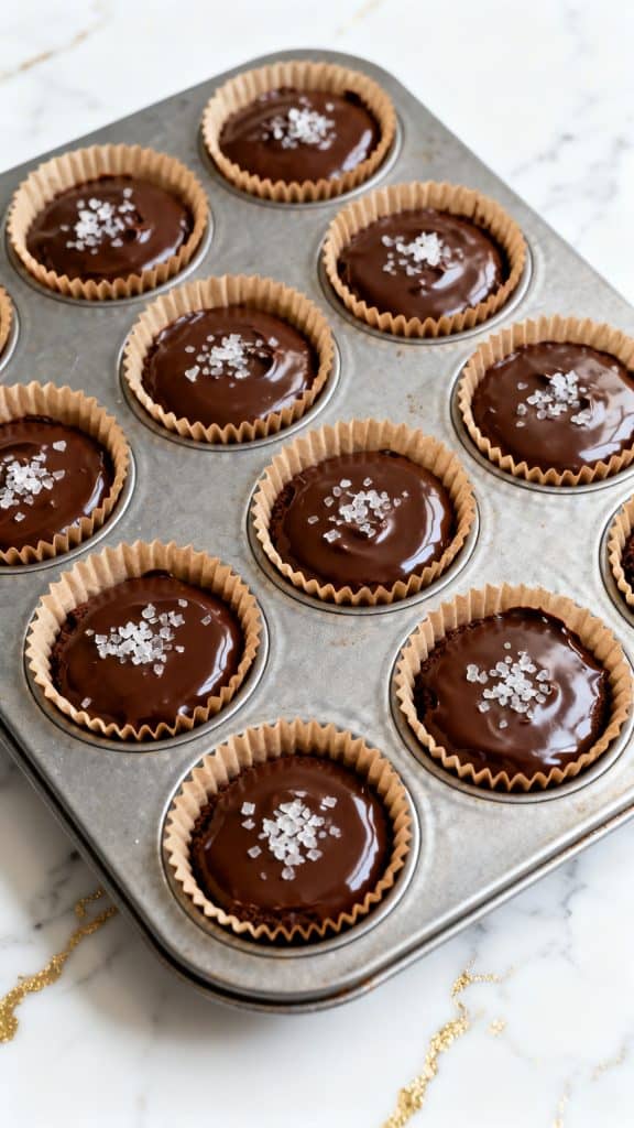 Vegan Chocolate Fudge Cups