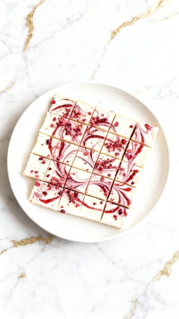 The Delightful Raspberry Swirl Fudge